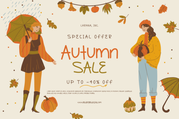 Autumn Cute Font - Preview 5