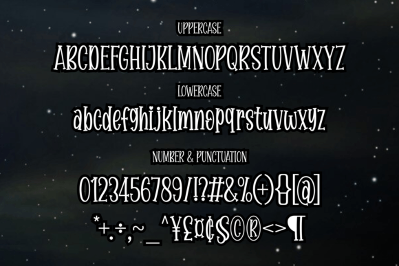 Beautiful Moonlight Font - Preview 5