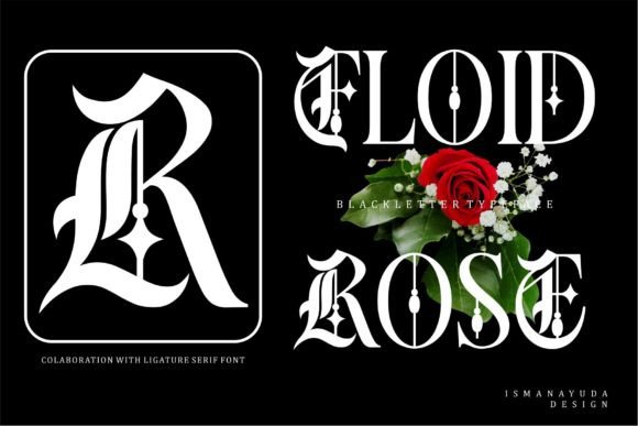 Black Rose Font - Preview 2
