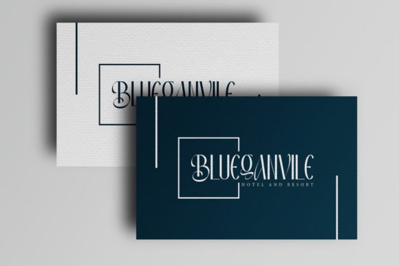 Blueganvile Font - Preview 1