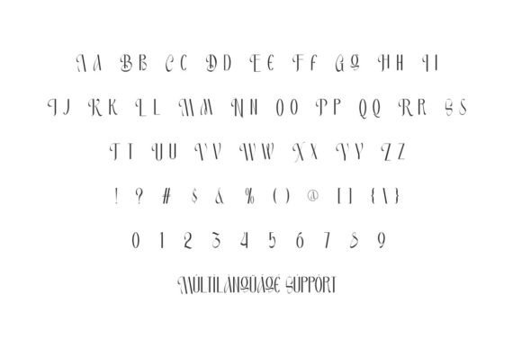 Blueganvile Font - Preview 4