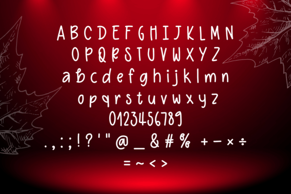 Canada Day Font - Preview 1
