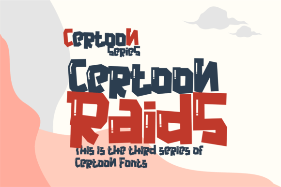 Certoon Raids Font - Preview 1