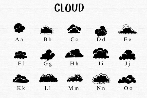 Cloud Font - Preview 1