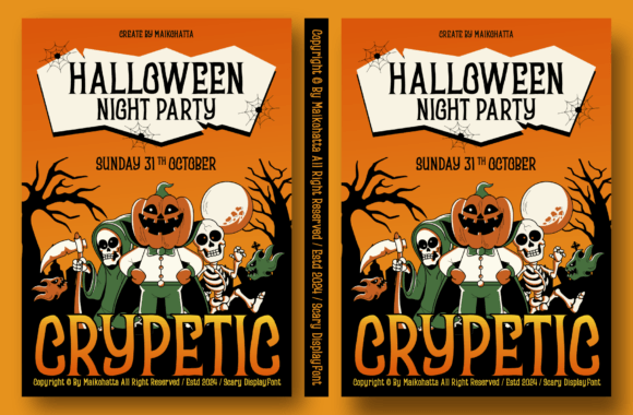 Crypetic Font - Preview 1