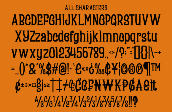 Crypetic Font - Preview 2