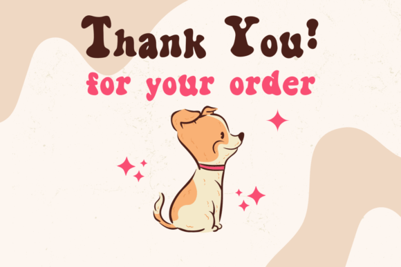 Cute Dog Font - Preview 4