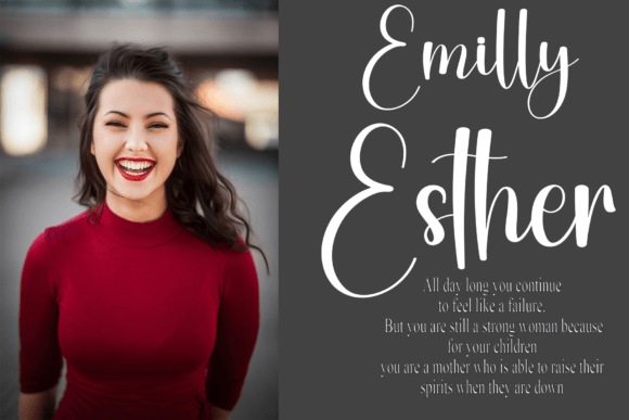 Dominant Font PNG with transparent background - Preview 1
