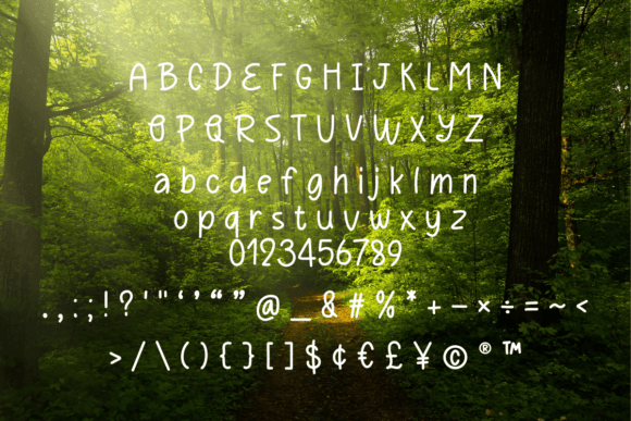 Ecology Spring Font - Preview 1
