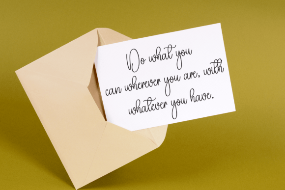 Elaine Signature Font PNG with transparent background - Preview 2