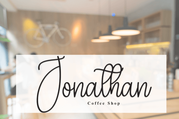 Elaine Signature Font PNG with transparent background - Preview 3