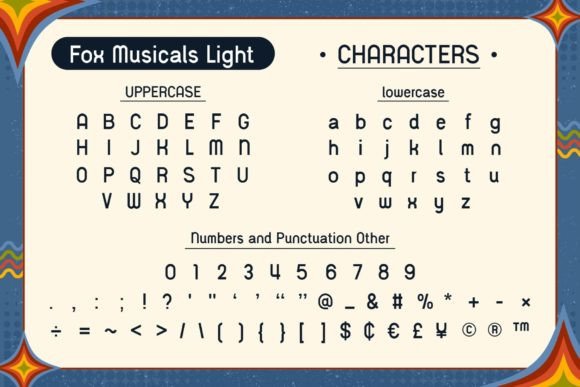 Fox Musicals Font - Preview 6