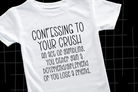 Friendzone Font - Preview 1
