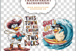 Funny Duck Quotes Sublimation Clipart Graphic by Artistic Revolution ...