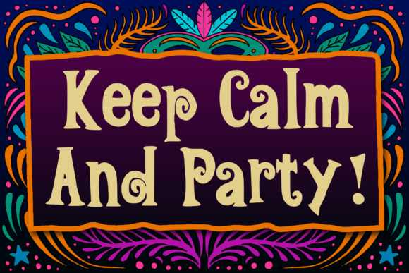 Ghost Parade Font PNG with transparent background - Preview 2