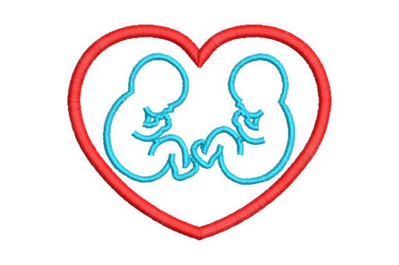 Heart with Baby