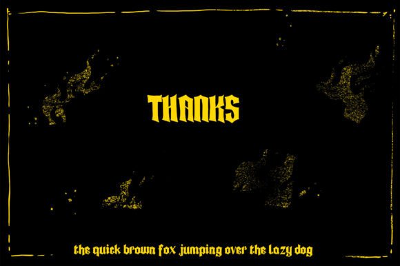 Ireng Njanges Font - Preview 4