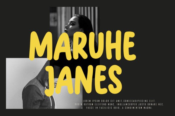 Maruhe Font font preview - 1