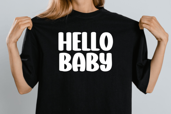 Mom Baby Font PNG with transparent background - Preview 3