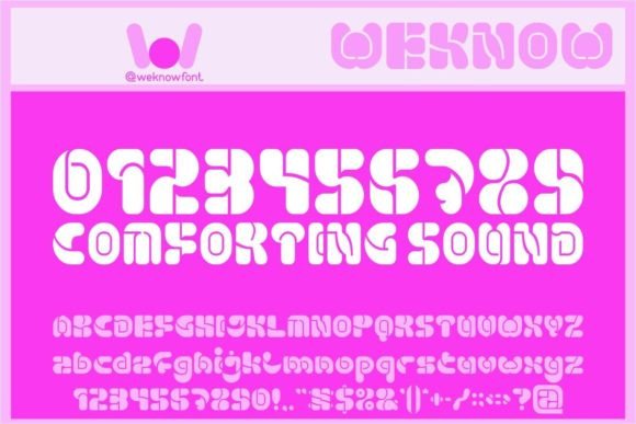 Orbit Around Font PNG with transparent background - Preview 2