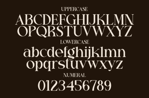Prole Derose Font PNG with transparent background - Preview 3