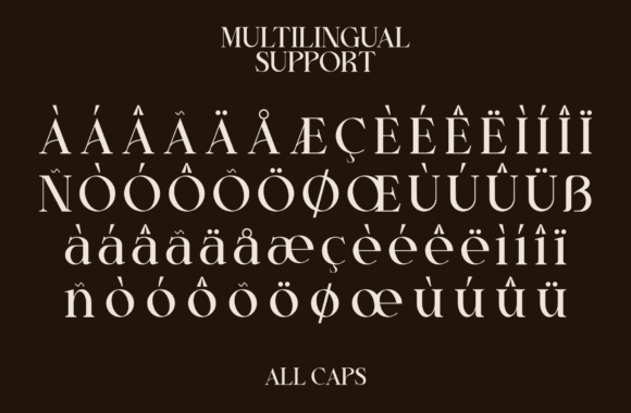 Prole Derose Font PNG with transparent background - Preview 6