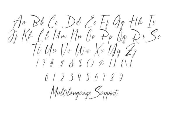 Roberto Jane Font PNG with transparent background - Preview 2