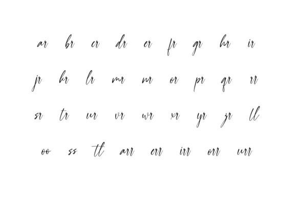 Roberto Jane Font PNG with transparent background - Preview 4