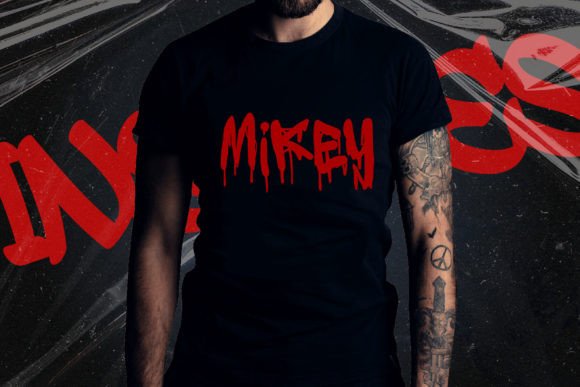 Slayer Font PNG with transparent background - Preview 1