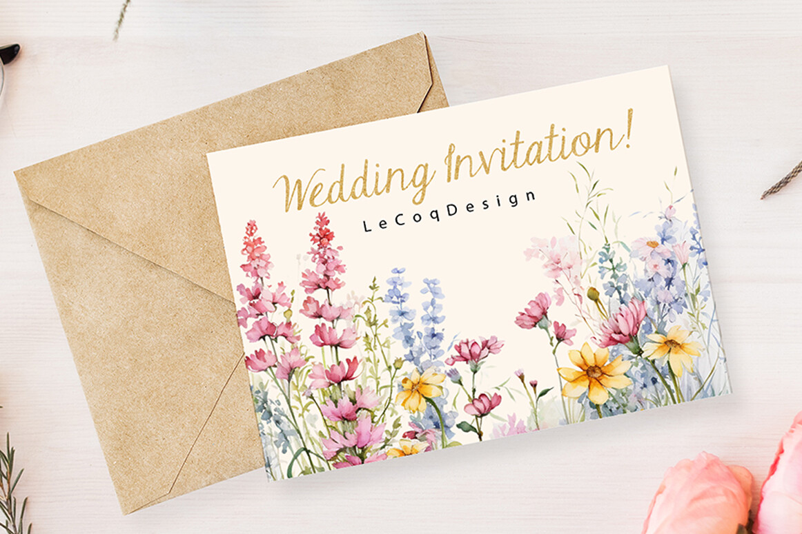Spring Flowers Clipart Wild Flowers PNG - photo 5