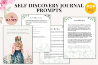 104 Self Discovery Journal Prompts Graphic by Nora as · Creative Fabrica
