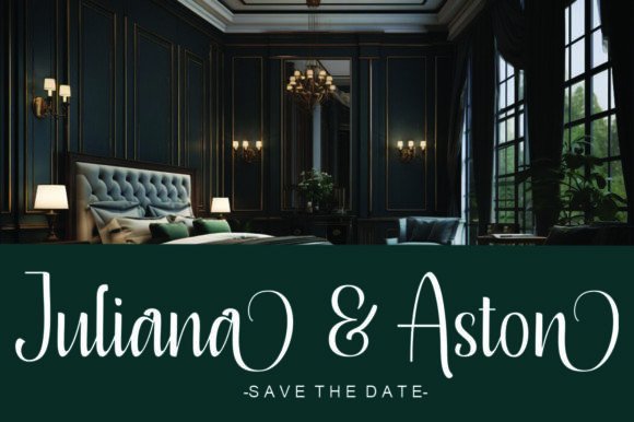 Bertina Script Font - Preview 3
