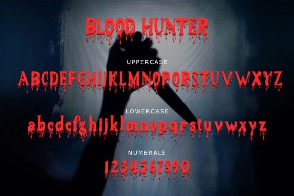 Blood Hunter Font - Preview 5