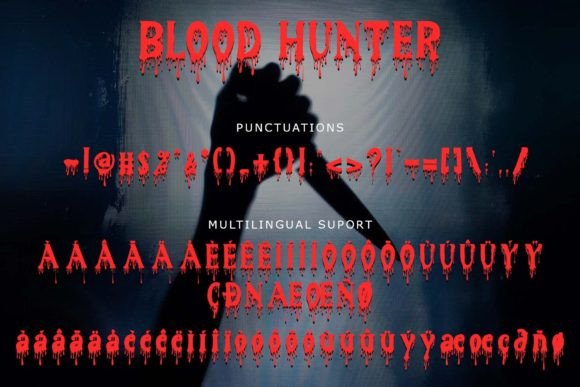 Blood Hunter Font - Preview 6