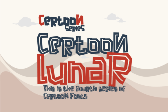 Certoon Lunar Font - Preview 1