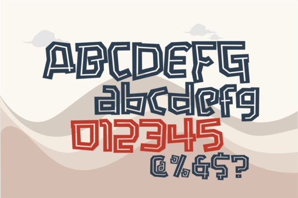 Certoon Lunar Font - Preview 3
