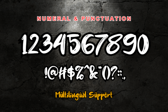 Danger Island Font font preview - 4