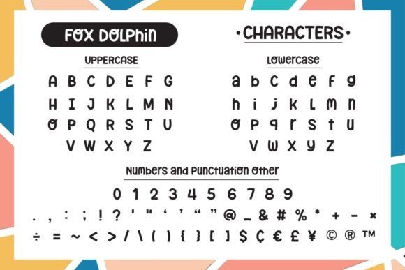 Fox Dolphin Font - Preview 6