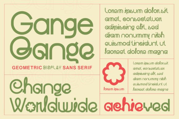 Gange Font - Preview 2