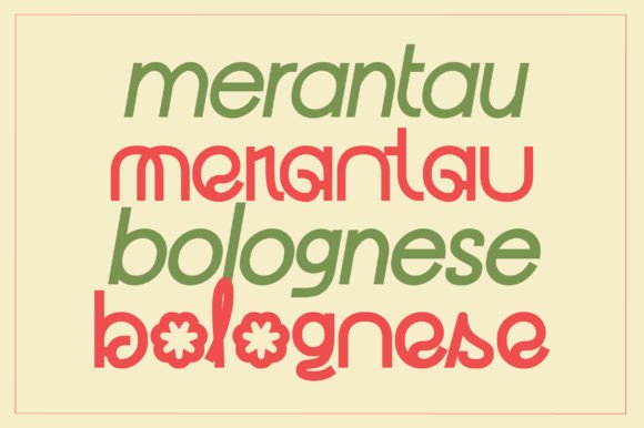 Gange Font - Preview 6