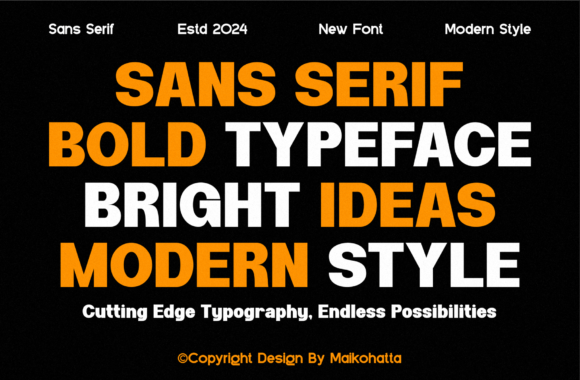 Getla Font - Preview 1