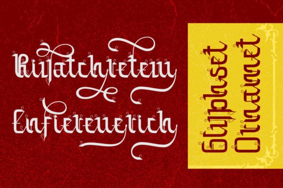 Haiver Ealitiren Font PNG with transparent background - Preview 4