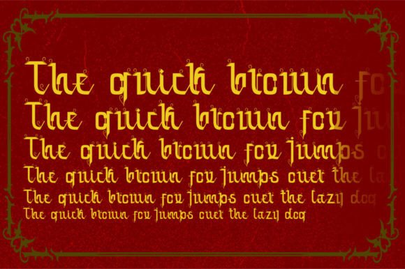 Haiver Ealitiren Font PNG with transparent background - Preview 5