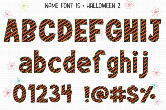 Halloween Font - Preview 2