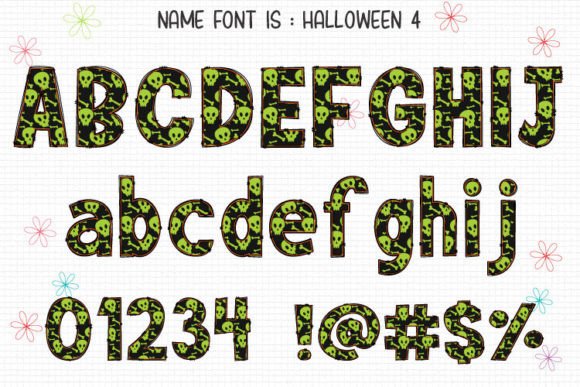 Halloween Font - Preview 4
