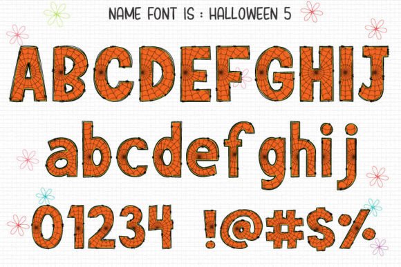 Halloween Font - Preview 5