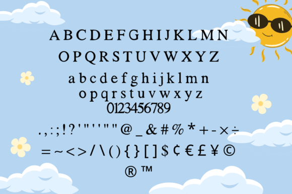 Holiday Font - Preview 1