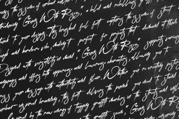 Magnolia Frost Font PNG with transparent background - Preview 6