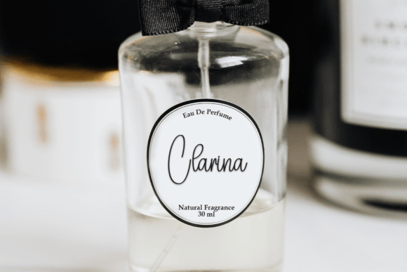 Malissa Calligraph Font PNG with transparent background - Preview 3