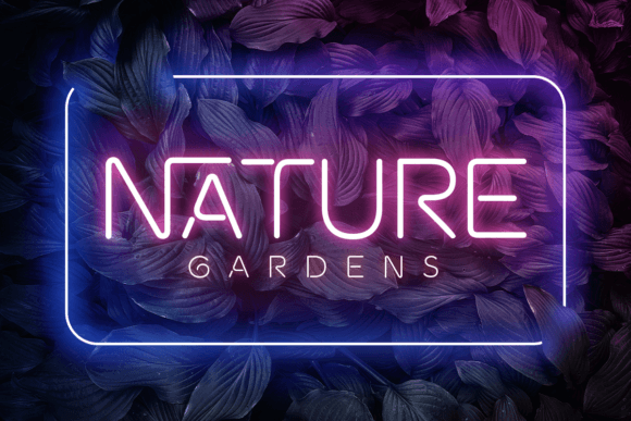 Newon Font PNG with transparent background - Preview 1